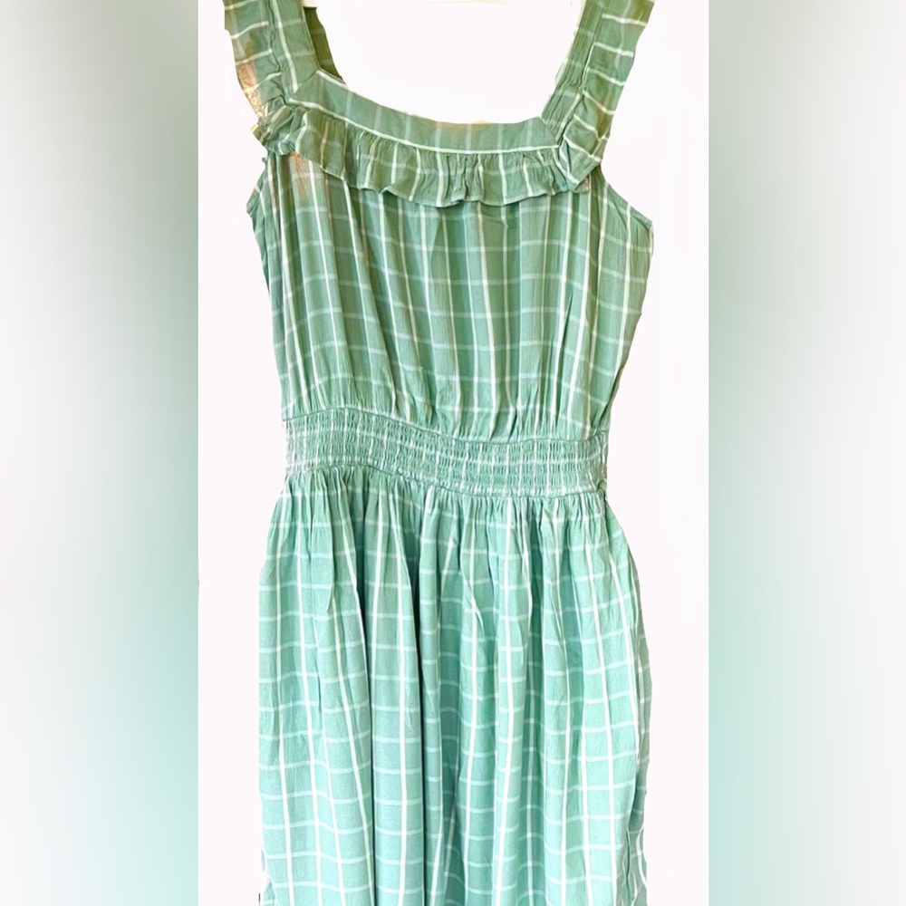 Plaid Knee High Dress